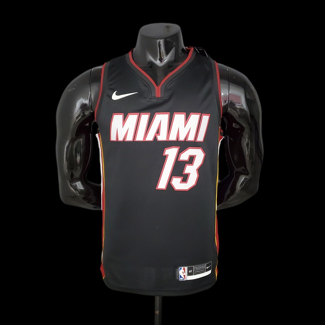 Miami Heat ADEBAYO#13 Black NBA Jersey S-2XL