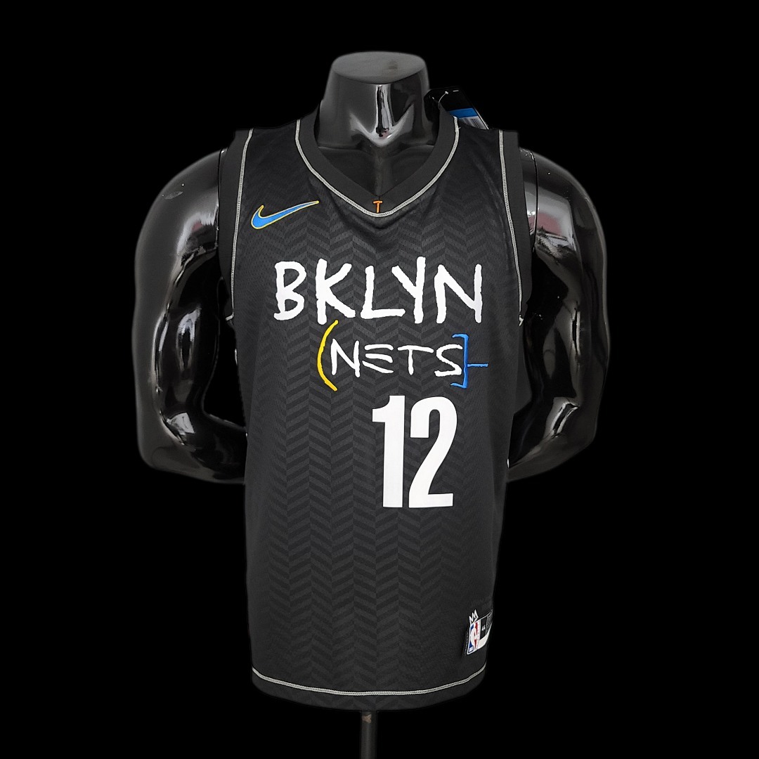 New Brooklyn Nets HARRIS#12 City Edition Black S-XXL