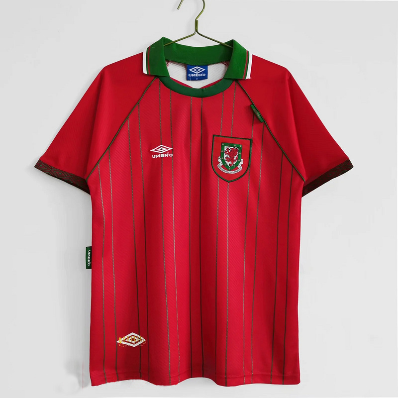 94-96 Wales Home Retro Soccer Jerseys Yupoo
