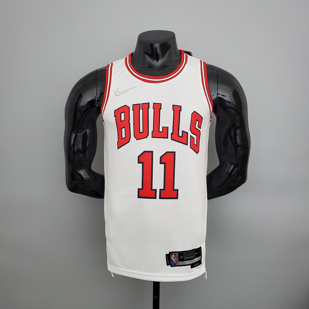 75th Anniversary DeRozan #11 Bulls White NBA Jersey S-XXL