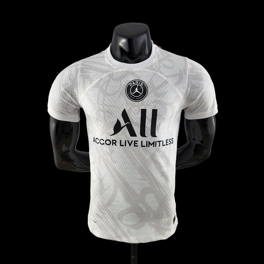 2022 player version PSG Pre-Game White S-XXL