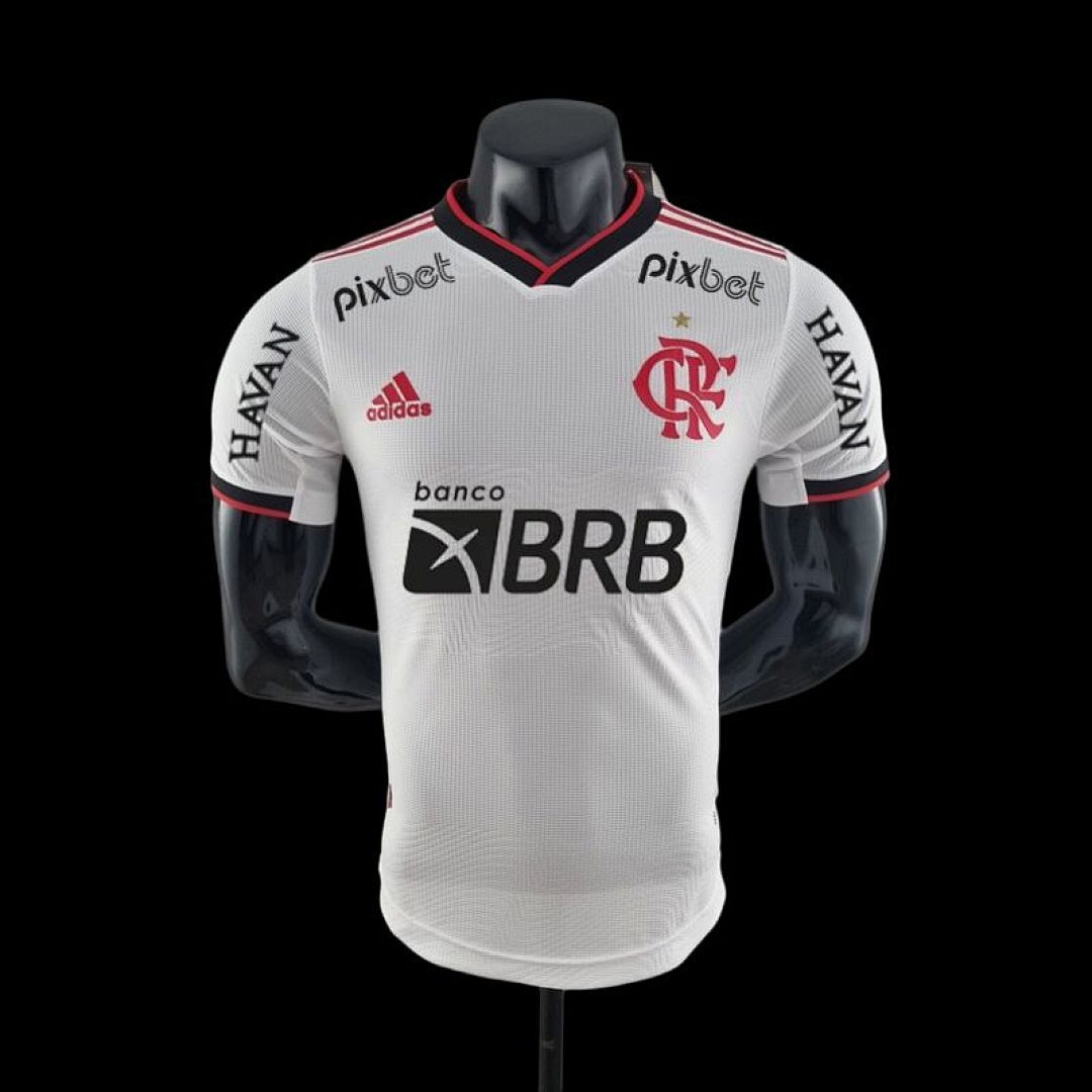 22/23 all sponsors player version Flamengo away S-XXL