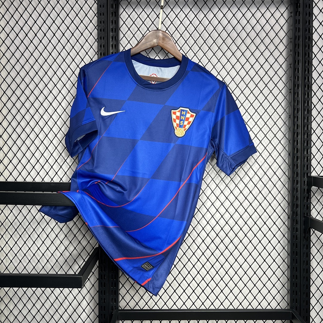 Croatia 2024/25 Euro Away Jersey