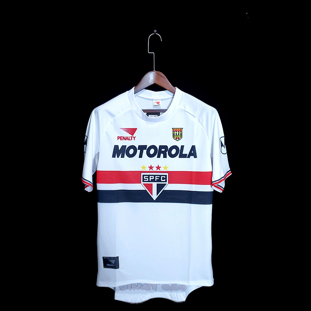 Retro 1999-2000 Sao Paulo home S-2XL