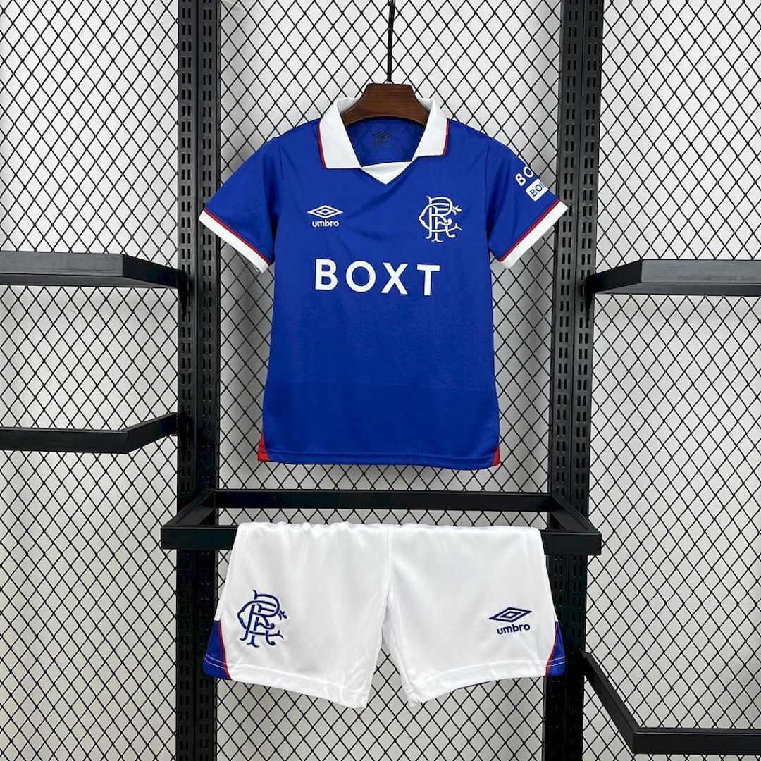 Rangers 2025/26 Home Kids Kit