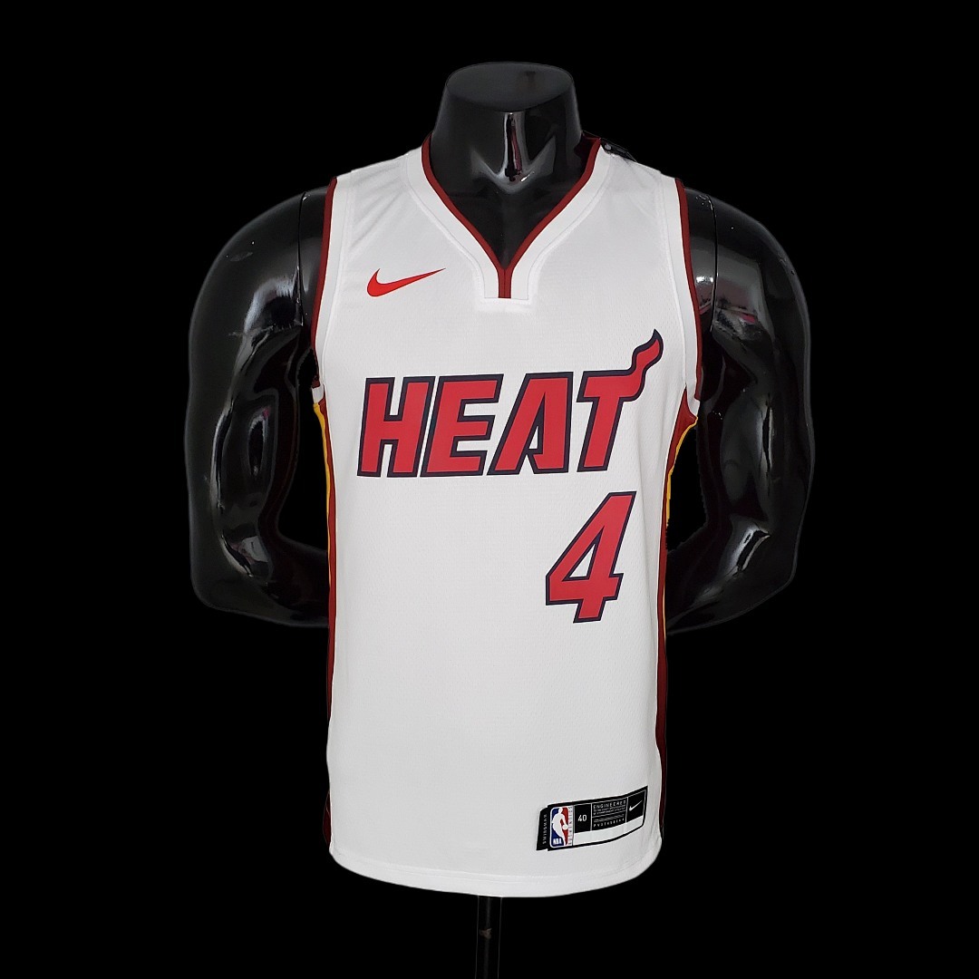 Miami Heat OLADIPO#4 white NBA Jersey S-XXL