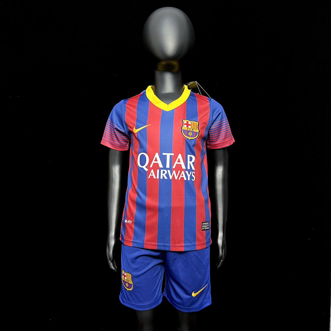 Retro Barcelona 13/14 home kids 16-28