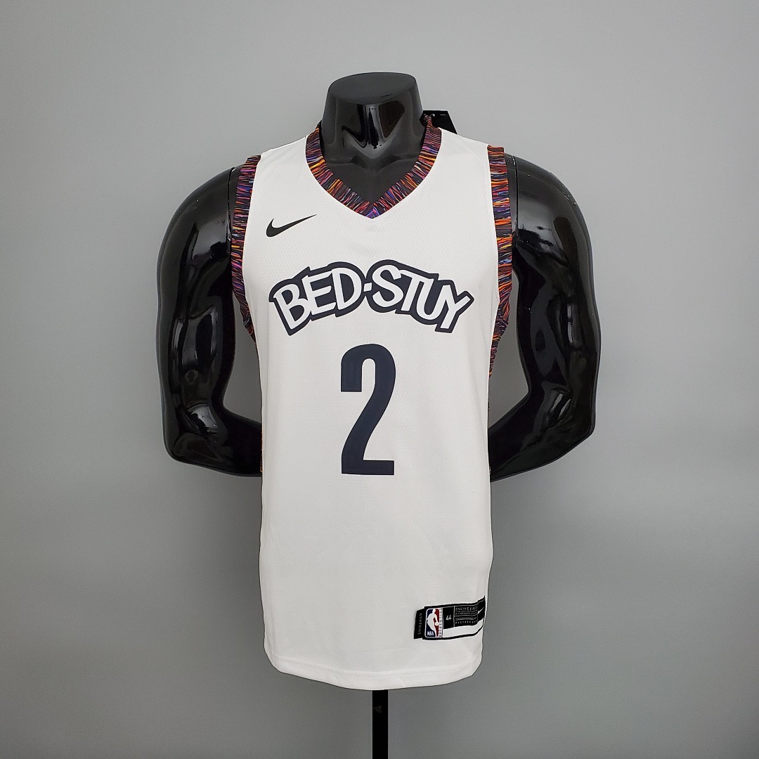 griffin#2 Brooklyn Nets City version White NBA jersey Size:S-XXL