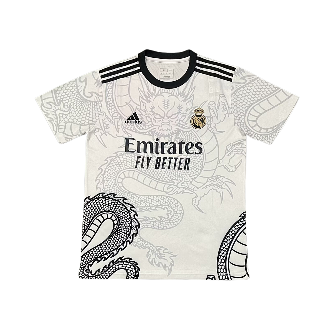 Real Madrid 2024/25 white dragon Special Edition Jersey S-XXL
