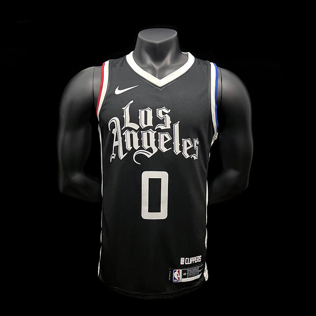 WESTBROOK#0 Los Angeles Clippers Black S-XXL