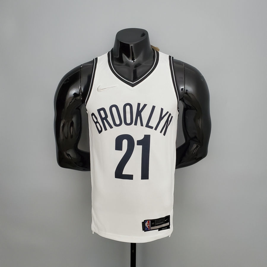 75th Anniversary ALDRIDGE#21 Nets White NBA Jersey S-XXL