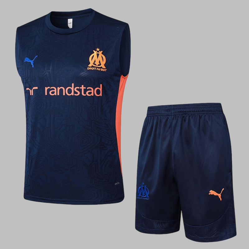 25-26 Marseille Training Soccer Vest Yupoo
