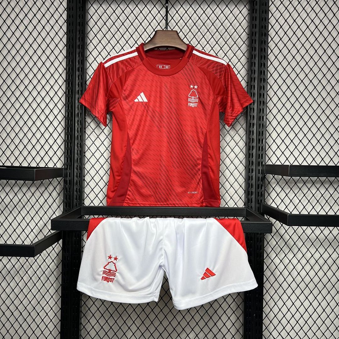 Nottingham Forest 2024/25 Home Kids Kit