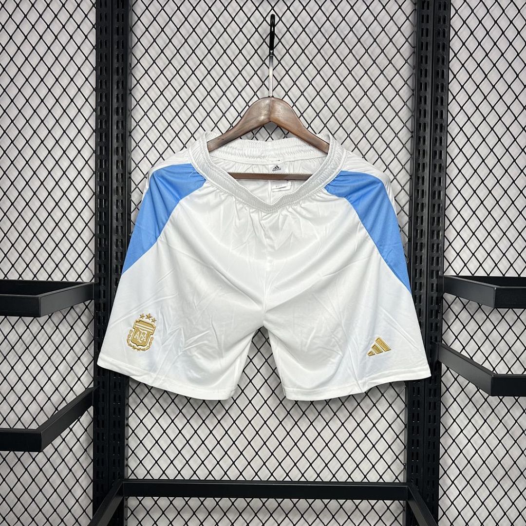 Argentina 2024/25 Home White Shorts