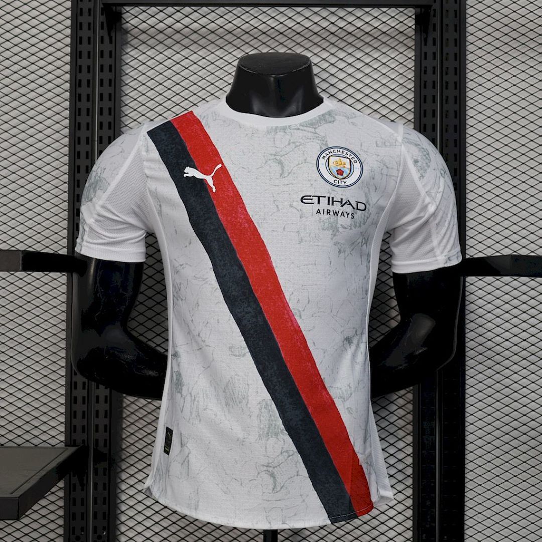 Manchester City 2025/26 Away Jersey Player Version