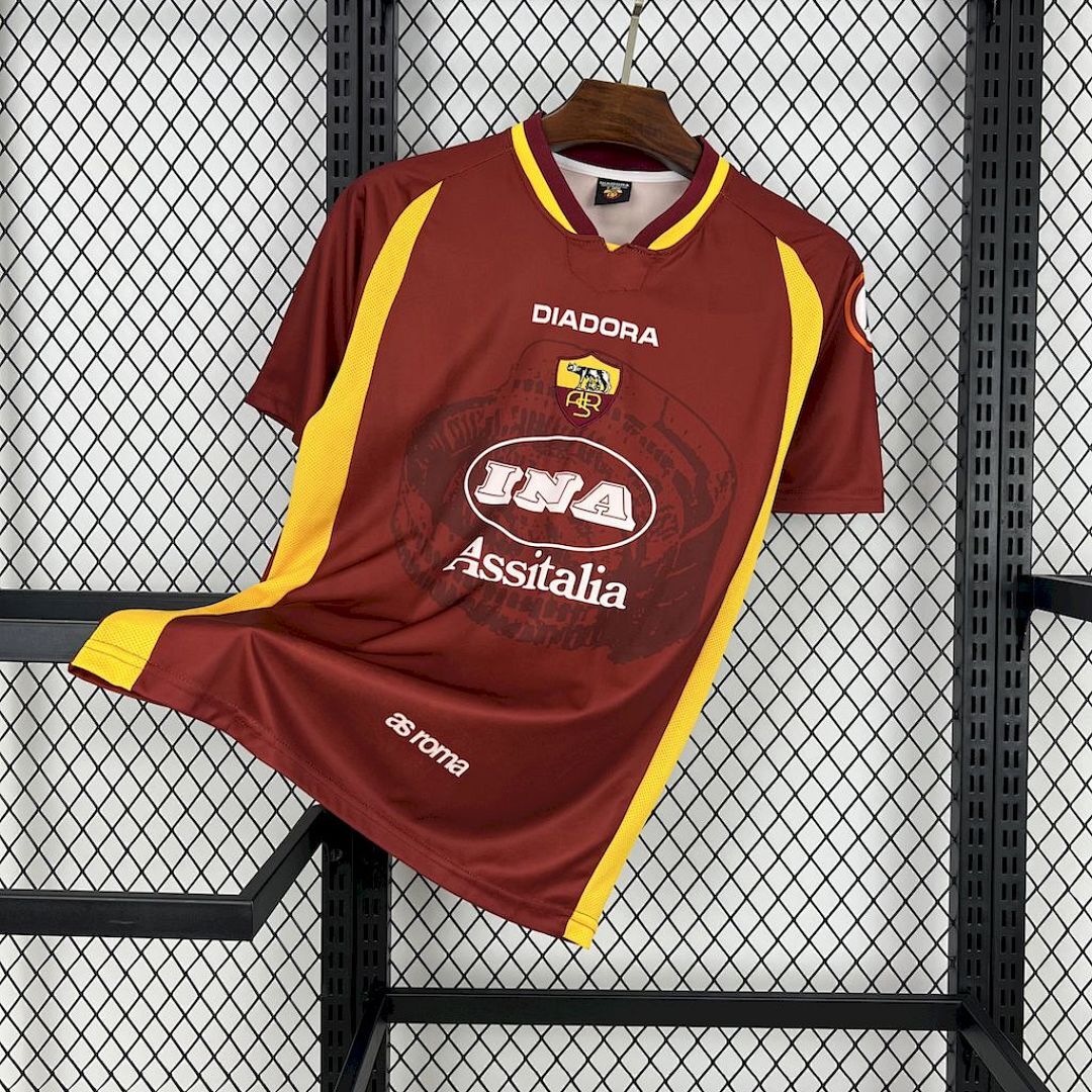 AS Roma 1997/98 Home Retro Jersey