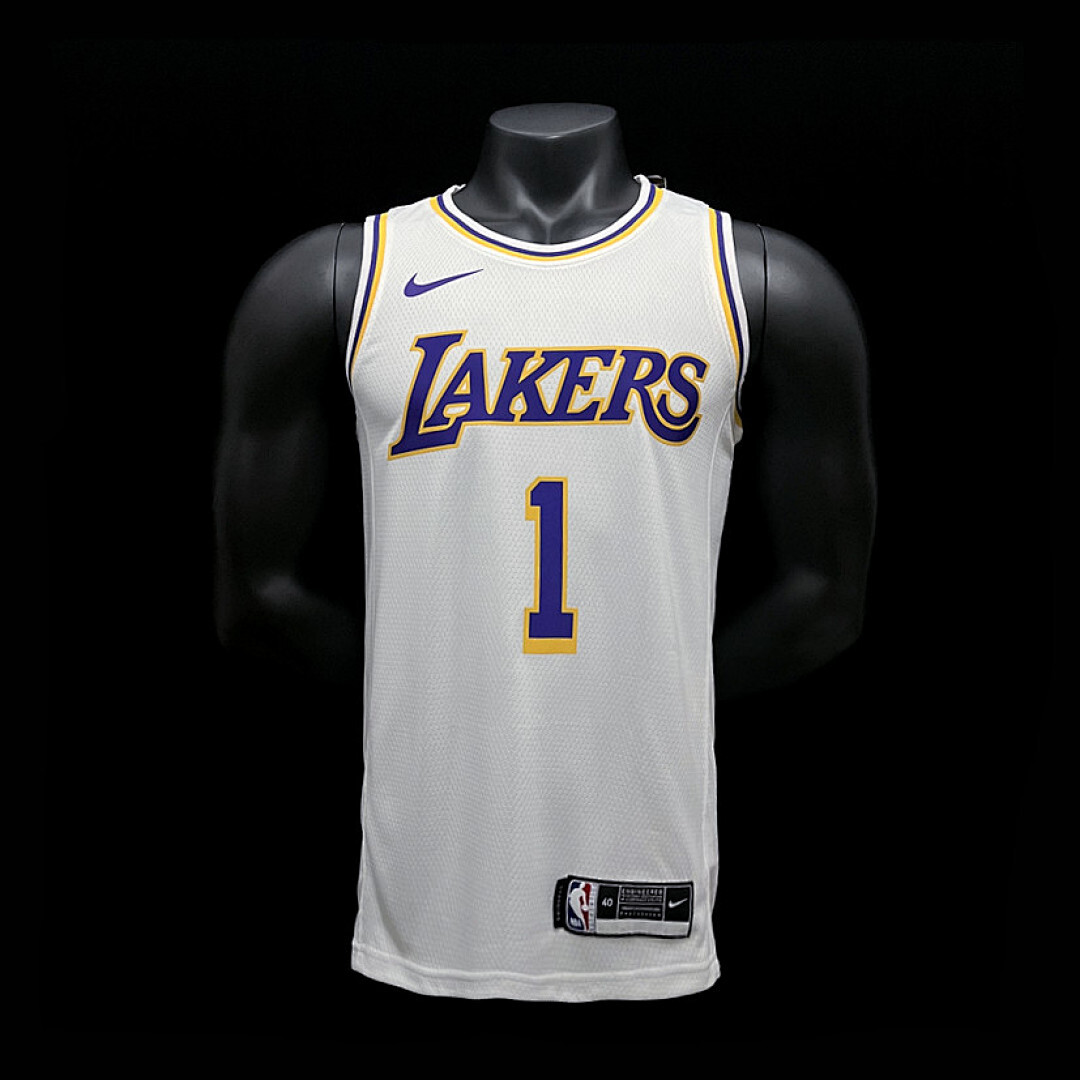 RUSSELL#1 22/23 Los Angeles Lakers white S-XXL