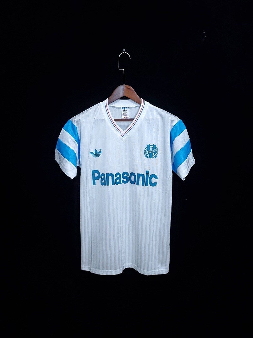 Retro1990 Marseille home stadium S-2XL