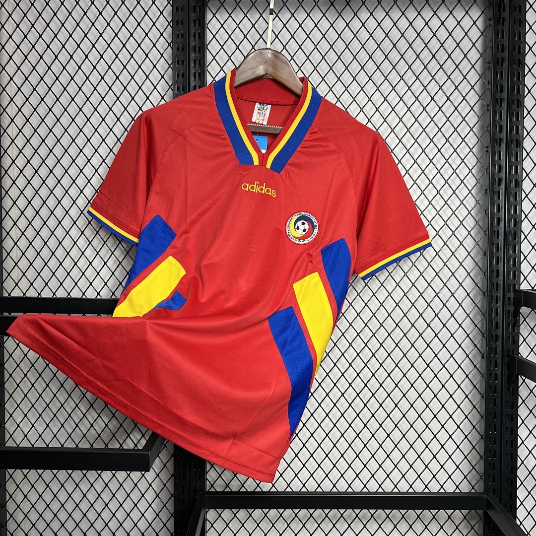 Romania 1994 Away Retro Jersey