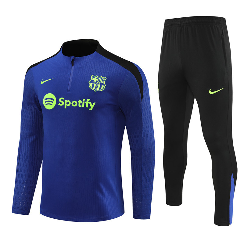 24-25 Messi GRIEZMANN Blue Player Long Sleeve Training Suit Yupoo