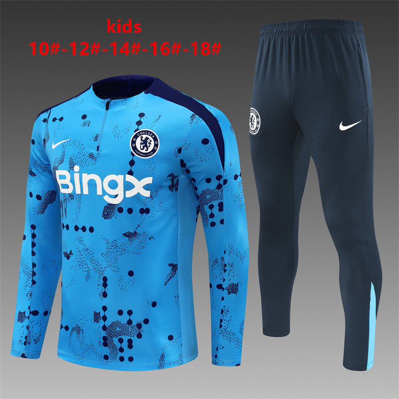 24-25 M-anchester U-nited Kids Long Sleeve Training Suit Yupoo