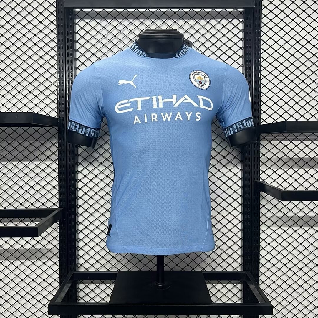 Manchester City 2024/25 Home Jersey Player Version