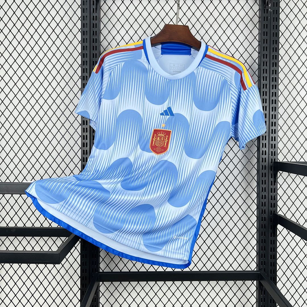 Retro Spain 2022 World Cup Away Jersey