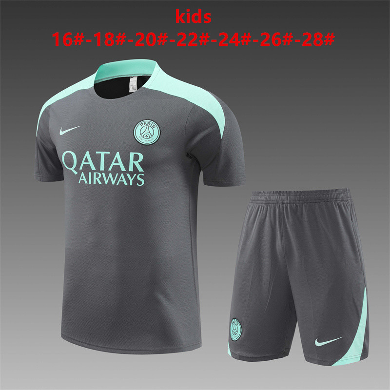 24-25 Paris Kids Training Soccer Jerseys Yupoo