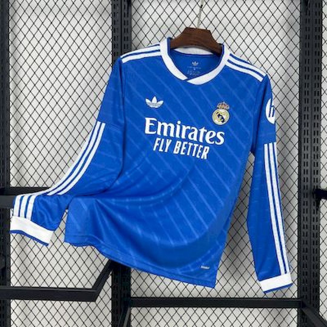 Real Madrid 2025/26 Third Long Sleeves Jersey