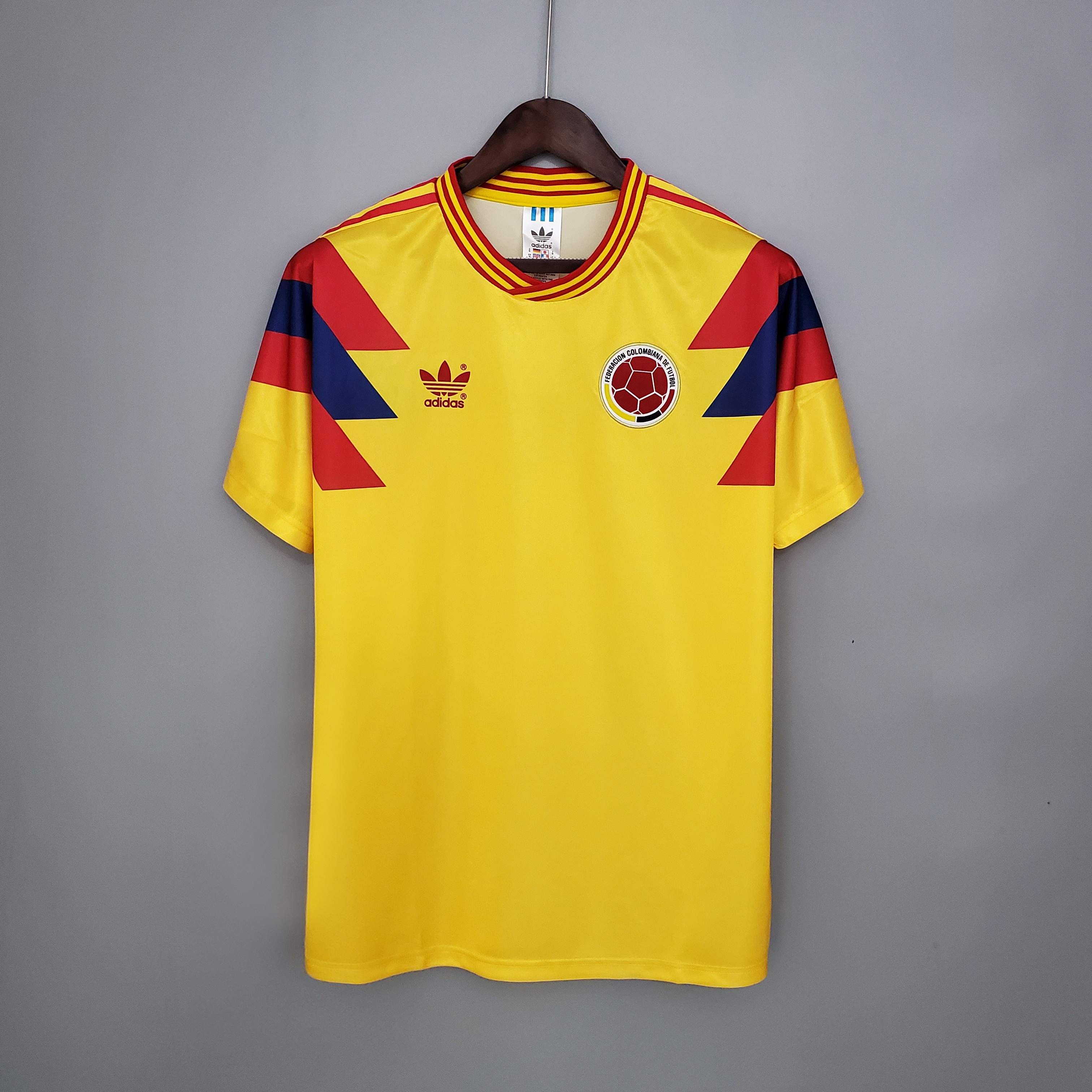 1990 Colombia Home Retro Soccer Jerseys Yupoo
