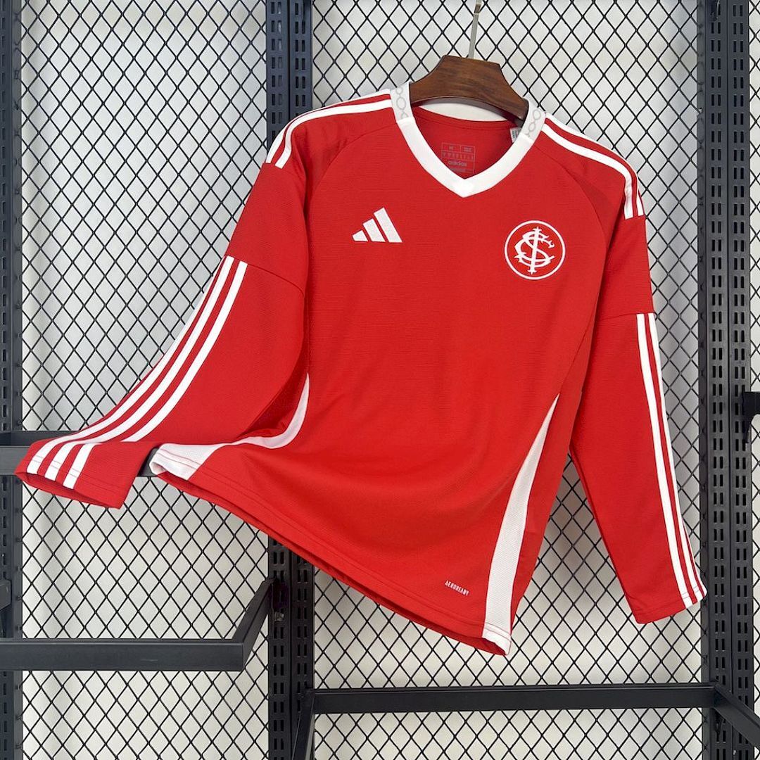 S.C Internacional 2025/26 Home Long Sleeves Jersey