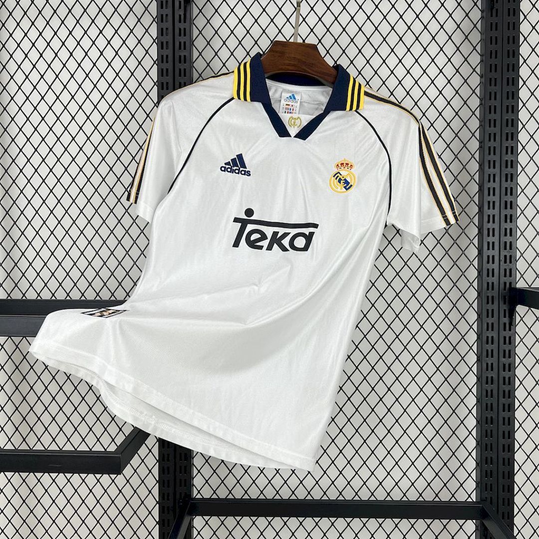 Real Madrid 1998/00 Home Retro Jersey