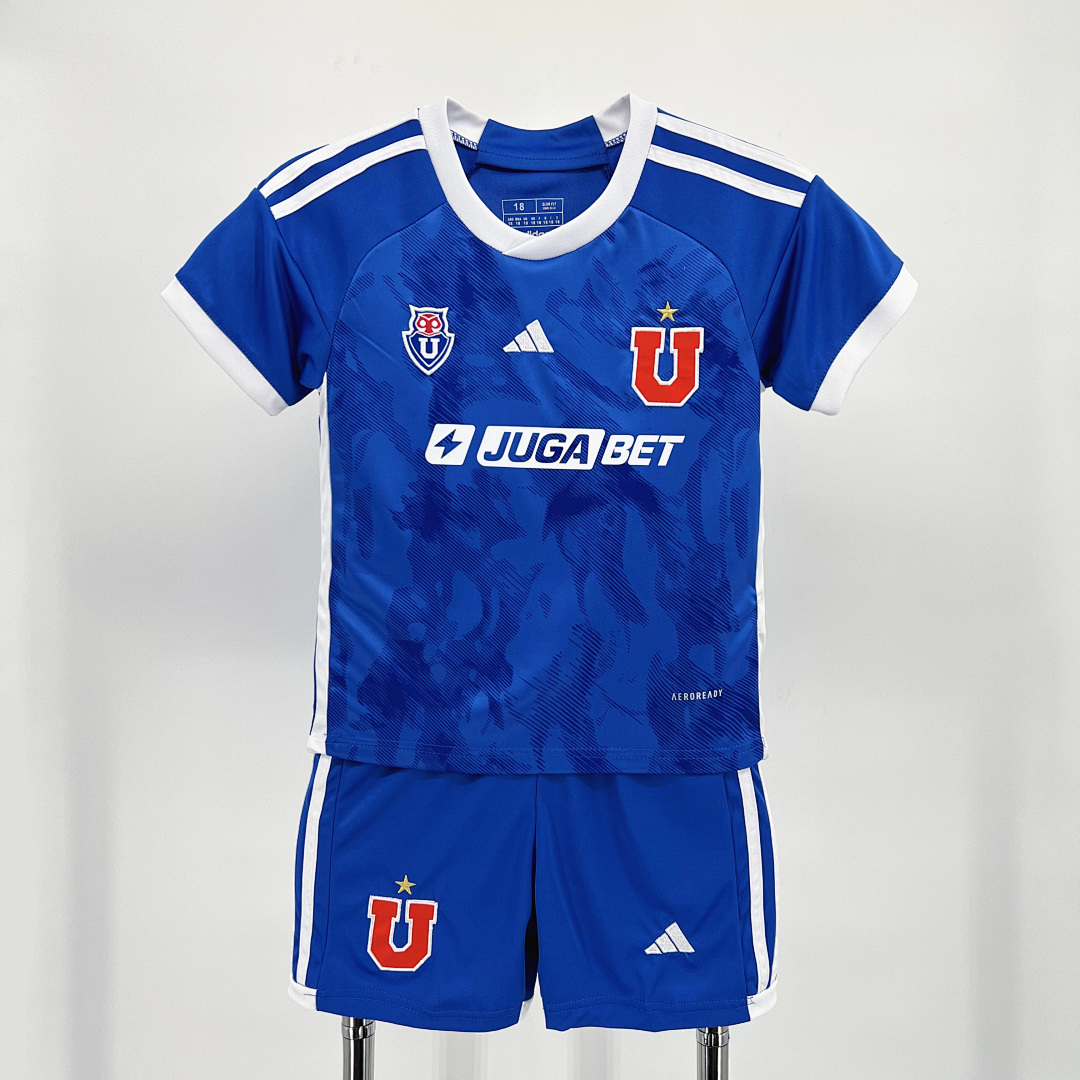 Universidad De Chile 2024/25 Home Kids Kit 16-28