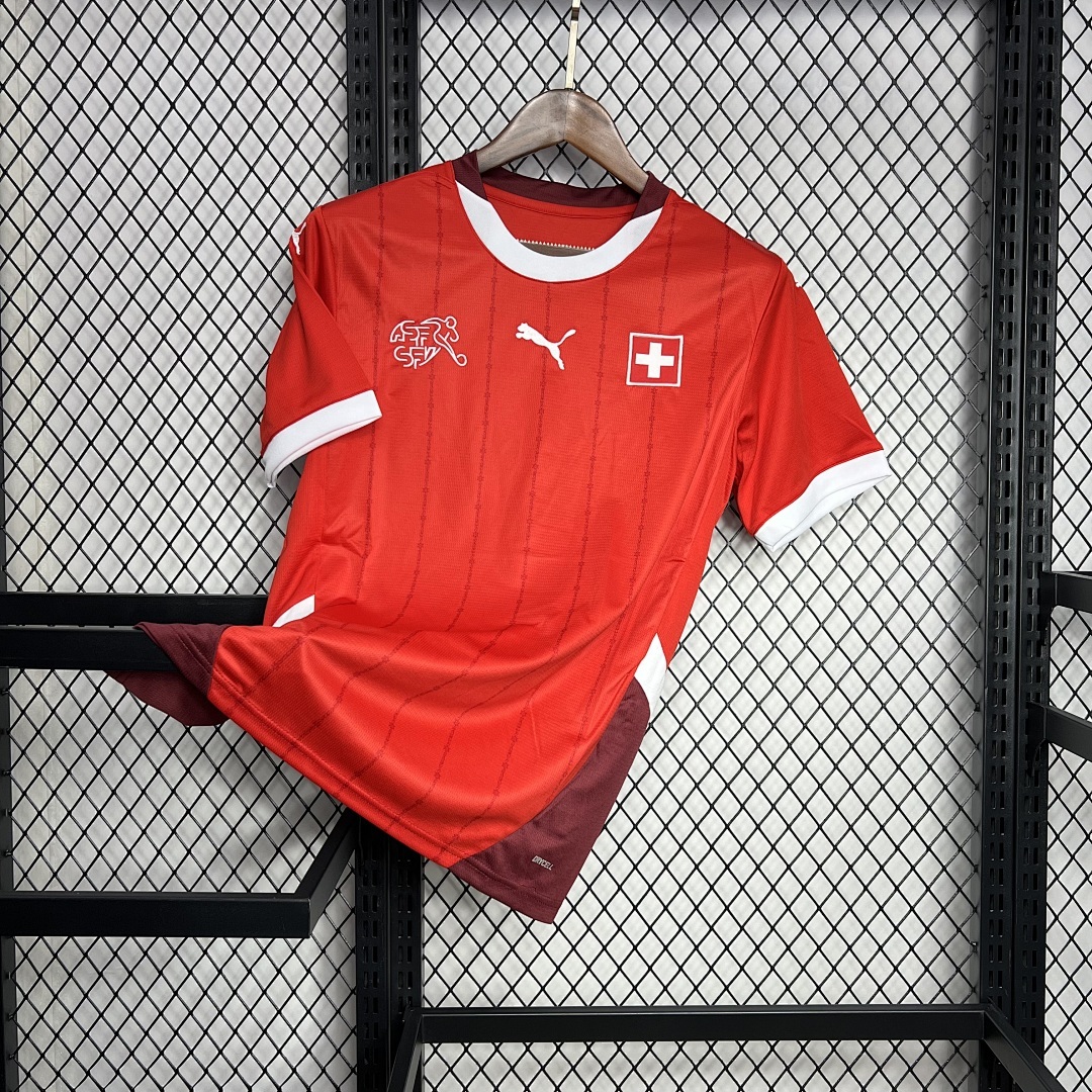 Switzerland 2024/25 Euro Home Jersey