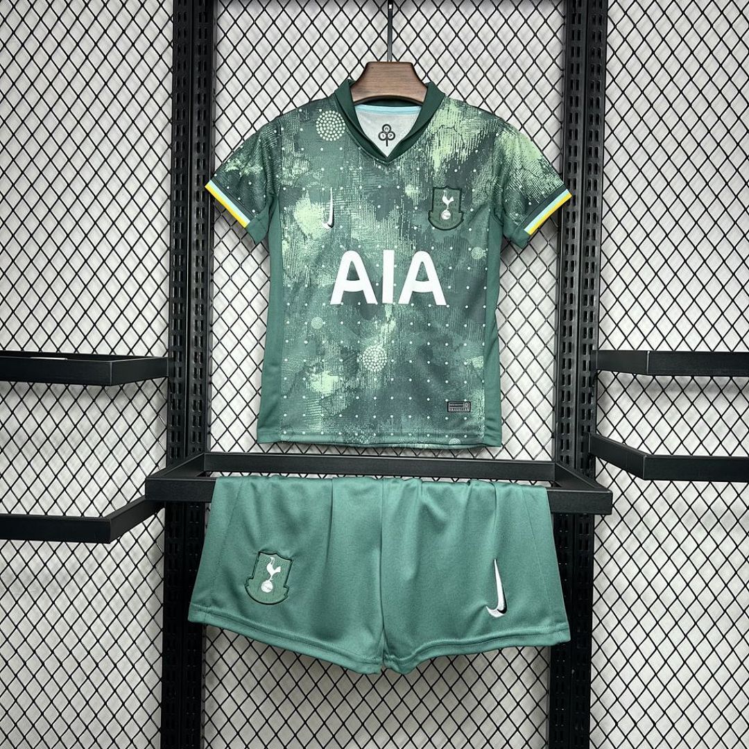 Tottenham Hotspur 2024/25 Third Away Kids Kit