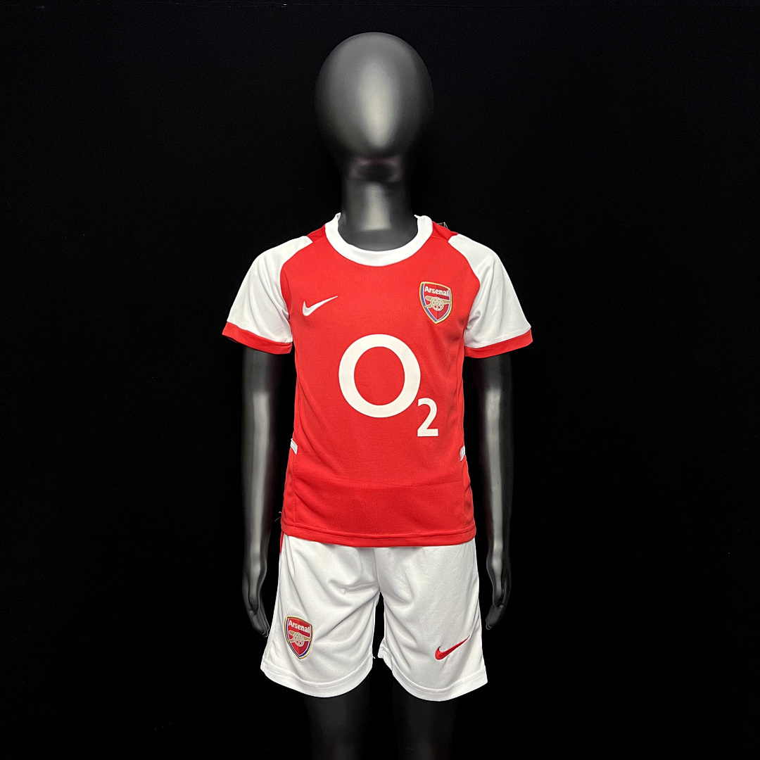 Retro 02-03 Arsenal home Kids 16-28