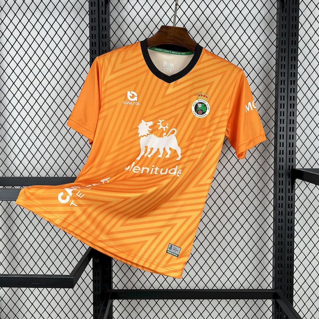 Racing de Santander 2024/25 Orange Goalkeeper Jersey