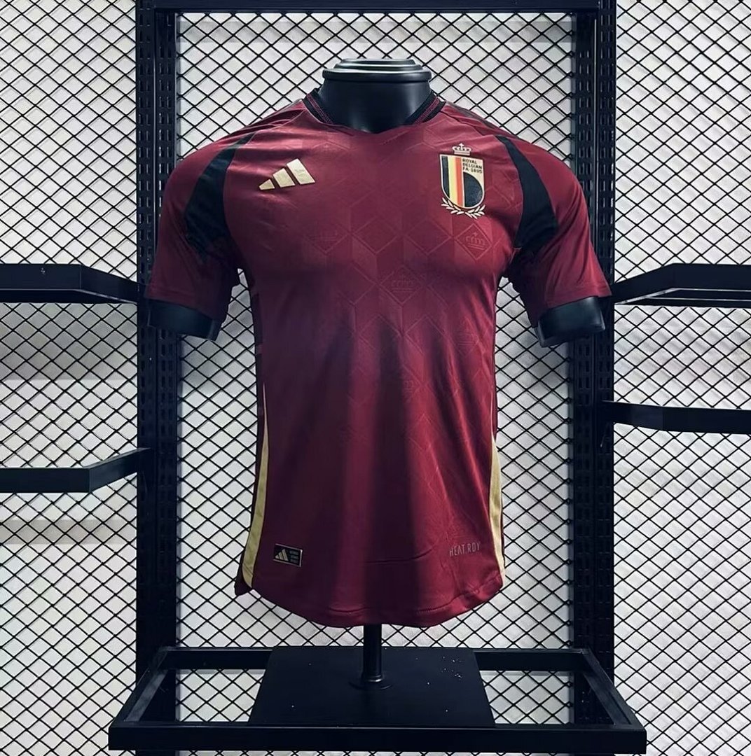 Belgium 2024/25 Euro Home Jersey Player Version